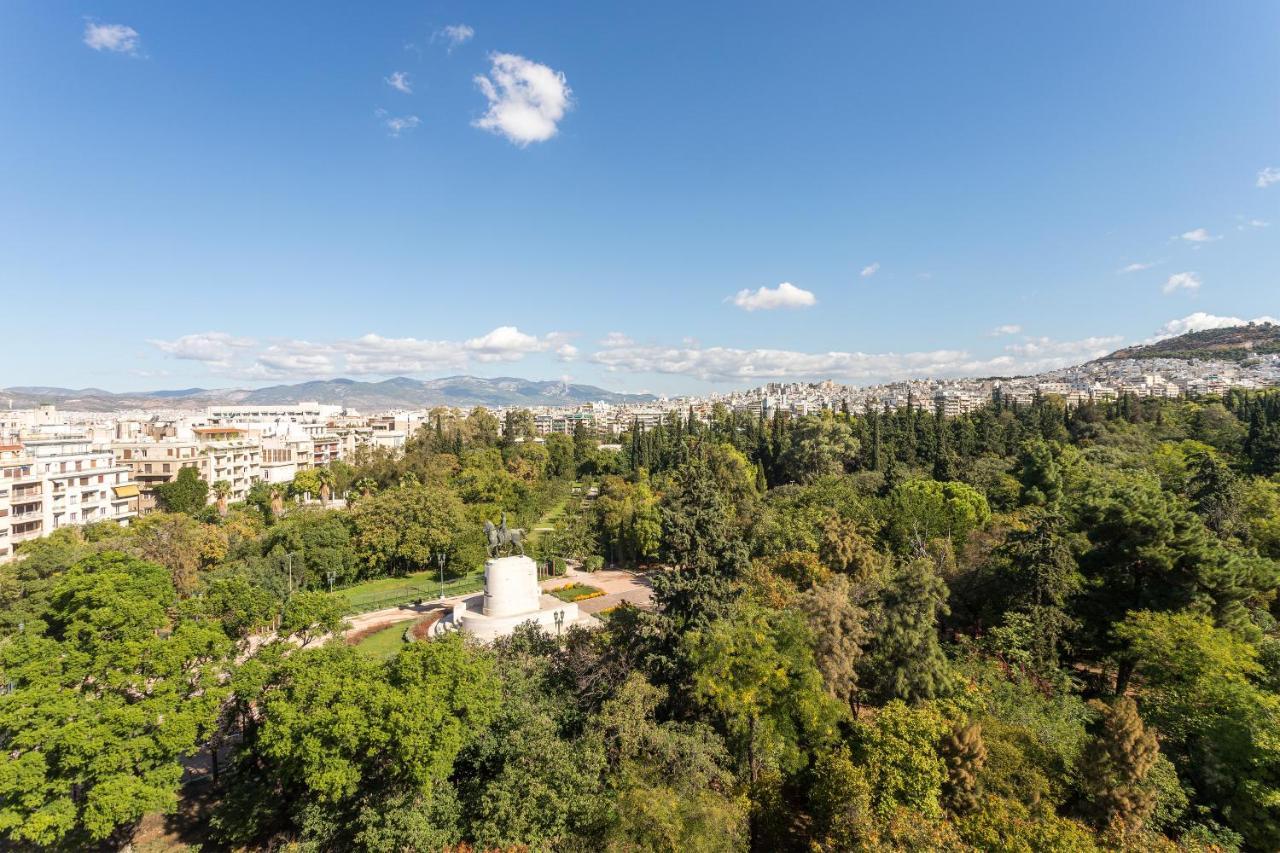 Radisson Blu Park Hotel Атина Екстериор снимка View of the park